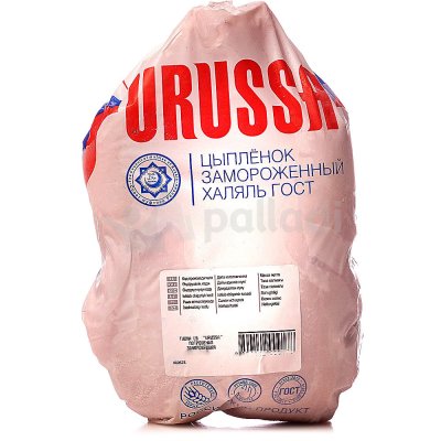 URUSSA Тушка цыпленка-бройлера Халяль 0,95кг
