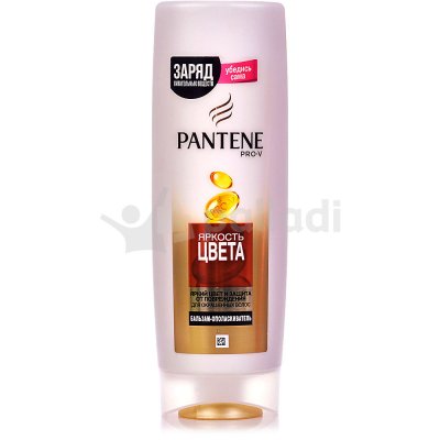 Бальзам-ополаскиватель PANTENE PRO-VЯркость цвета и защита от повреждения для окрашенных волос 400мл