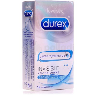 Презервативы DUREX Invisible Emoji (12шт)