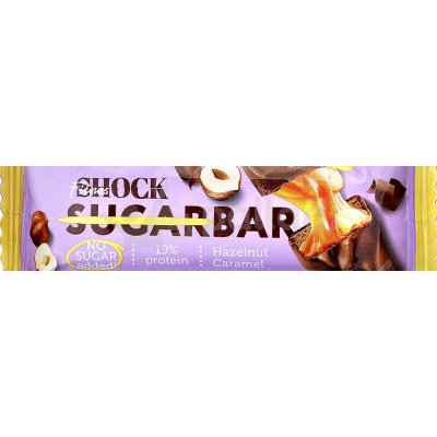 Батончик Fitnes SHOCK 50г фундук-карамель