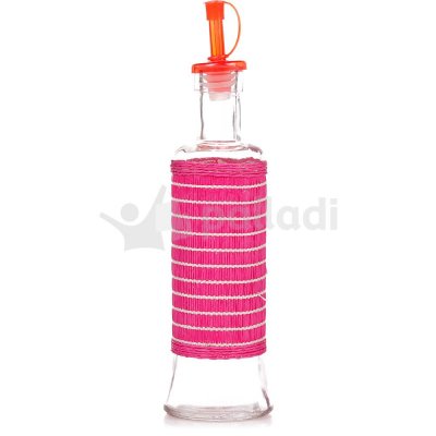 Бутылка для жидкостей розовая арт. 21608