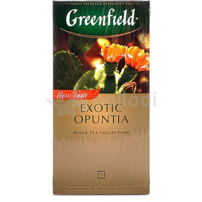 Чай Гринфилд 25пак Exotic Opuntia