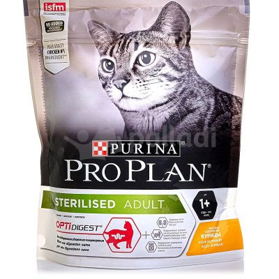 Корм Purina Pro Plan 400г для стерилизованных кошек с курицей 