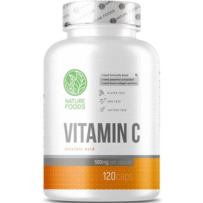 Nature Foods Vitamin C (120 капс)