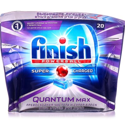 Таблетки для посудомоечной машины Finish Quantum 20шт