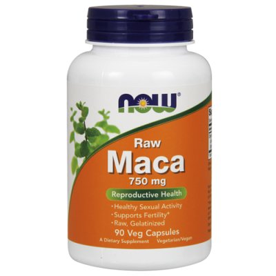 NOW Maca Raw 750 мг (90 капс)