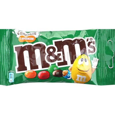 Драже M&Ms с соленым арахисом 45г