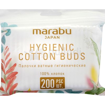 Ватные палочки MARABU 200шт