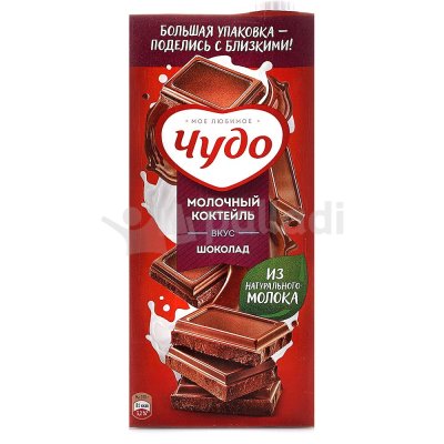 Молочный коктейль Чудо 2% шоколадный 960г