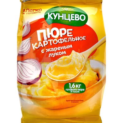 Картофельное пюре Кунцево 240г с жареным луком