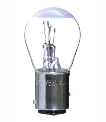 Лампа дополнительного освещения Koito 12V 35/5W S25 (криптононаполненная)
          Артикул: 4537