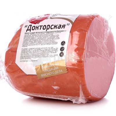 Колбаса Элефант Докторская 450г в целофане