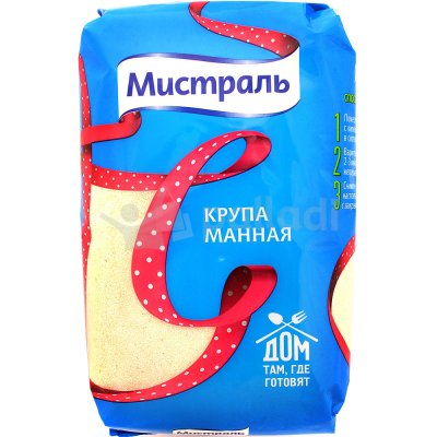 Крупа Мистраль 800г Манная 