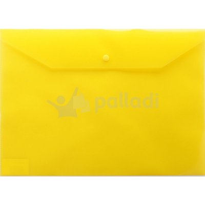 Папка-конверт А4 на кнопке OfficeSpace желтый арт. 220894