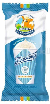 Мороженое Коровка из Кореновки 80г пломбир ванильный