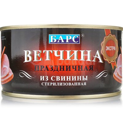 Ветчина Барс Праздничная 325г из свинины