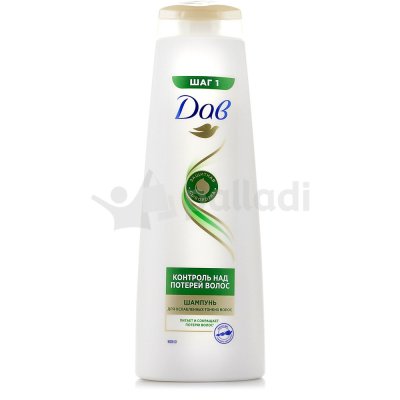 Шампунь DOVE Контроль над потерей волос для слабых волос 380мл