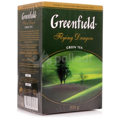 Чай Гринфилд 200г Flying Dracon зеленый 