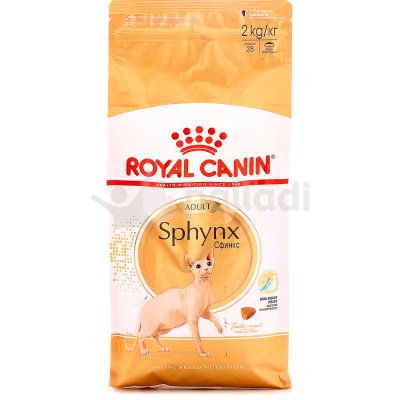 Royal Canin Sphynx Корм для взрослых кошек старше 12 месяцев 2кг
