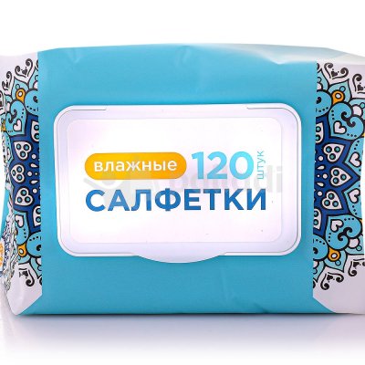 Салфетки влажные детские One Time 120шт