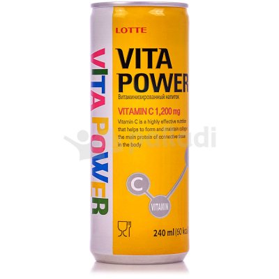 Напиток Vita power 0,24л. Лотте ж/б