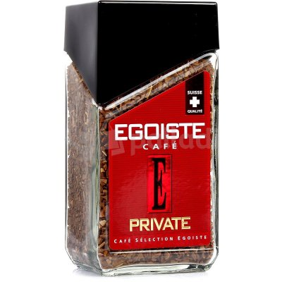 Кофе EGOISTE 100гр PRIVATE растворимый сублемированный