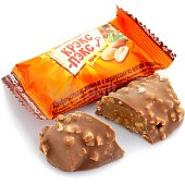 Конфеты Сладуница Крэкс-пэкс 230г ирис/арахис 