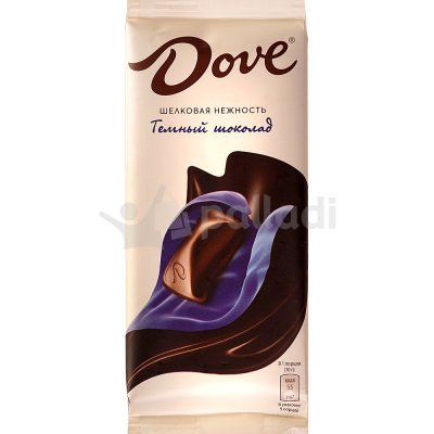 Шоколад Dove 90г темный 
