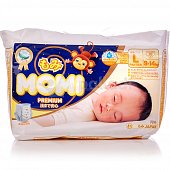 Трусики MOMI Premium Night для детей L 9-14кг 30шт