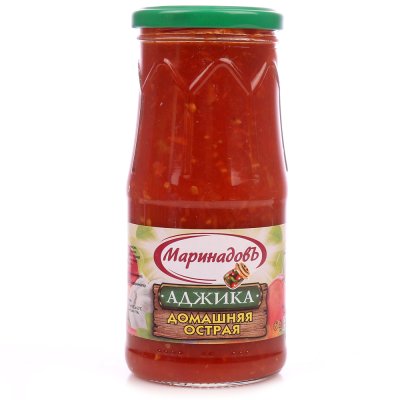Аджика МаринадовЪ 510г домашняя острая
