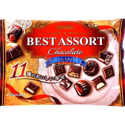 Конфеты Meito 156г Best Assort chocolate 