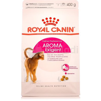 Royal Canin Aroma Exigent Корм для привередливых кошек с особо развитым обонянием 400г