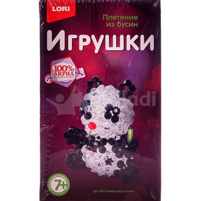 Плетение из бусин Бамбуковый мишка LORI