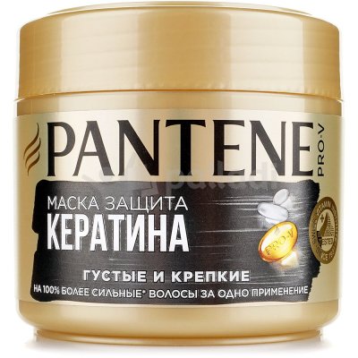 Маска для волос PANTENE Pro-V Густые и крепкие 300мл