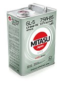 Масло трансмиссионное 75W85 GL-5 MITASU LX GEAR OIL LSD 4л синтетическое
          Артикул: MJ-415/4