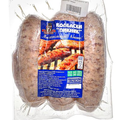 Купаты Пикник для гриля 300г Золотой теленок 