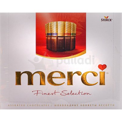 Набор шоколадных конфет Merci 250г 