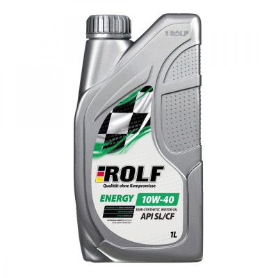 Масло моторное 10W40 SL/CF ROLF Energy 1л п/синтетическое пластик
          Артикул: 322424