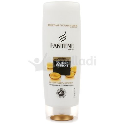 Бальзам-ополаскиватель PANTENE Густые и крепкие для тонких и ослабленных волос 200мл