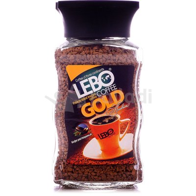Кофе LEBO Gold Арабика 100г растворимый сублимированный 