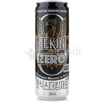 Напиток энергетический The King Zero 355мл Виноград Мускат/Личи