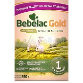 Молочная смесь Bebelac Gold 350г №1 из козьего молока 
