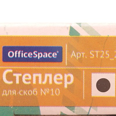 Степлер №10 OfficeSpace до 12л ST25_21778 черный