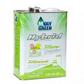 Масло моторное 0W20 SP MOLYGREEN HYBRID 4л синтетическое
          Артикул: 470101