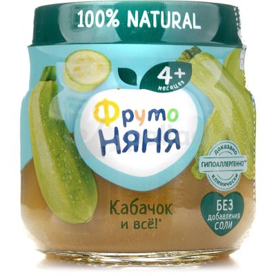 Пюре Фруто Няня 80г кабачок