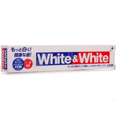 Зубная паста LION White & White 150г