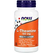 NOW L-Theanine 100mg (90 капс)