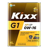 Масло моторное 0W16 SP/GF-6B KIXX G1 4л синтетическое
          Артикул: L216444TE1