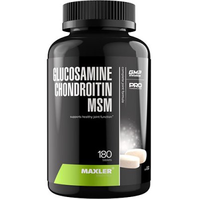 Maxler Glucosamine Chondroitin with MSM (180 таб)