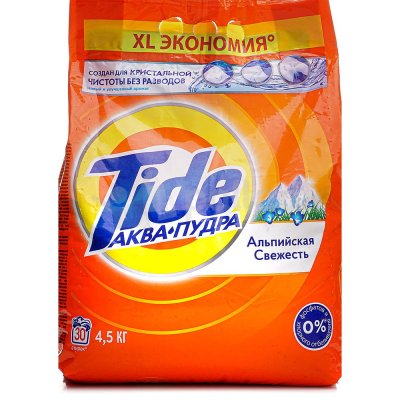 Стиральный порошок TIDE Альпийская свежесть 4,5кг